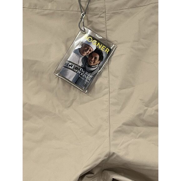 Bogner Beige Polyamid Pants US 56 With Zipper Details & Belt NEW Insulated - Picture 8 of 15